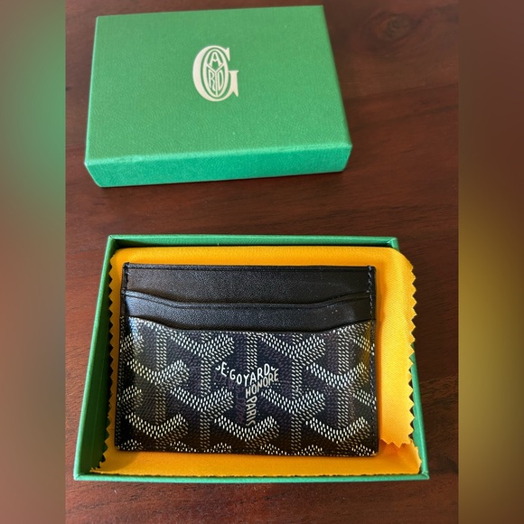 Goyard Black and White Card Holder - Picture 2 of 3